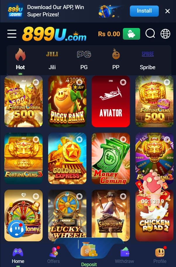 899U Game banner 1
