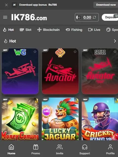 IK786 Game banner 1